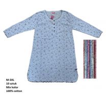 Koszula nocna damska (M-3XL/10szt)