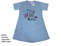 Koszula nocna damska (M-3XL/10szt)