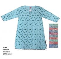 Koszula nocna damska (M-3XL/10szt)