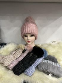 Czapki damskie (uniwersalny/12szt)