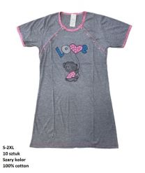 Koszula nocna damska (S-2XL/10szt)