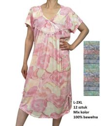 Koszula nocna damska (L-2XL/12szt)