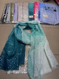 Szaliki damskie (uniwersalny/12szt)