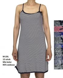 Koszula nocna damska (M-2XL/12szt)