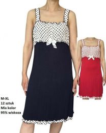 Koszula nocna damska (M-XL/12szt)