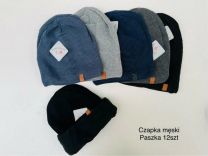 Czapki męskie (uniwersalny/12szt)