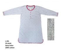 Koszula nocna damska (L-4XL/10szt)