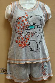 Piżama damska (S-2XL/10kompletów)