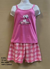Piżama damska (S-2XL/10kpt)
