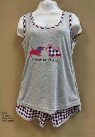 Piżama damska (S-2XL/10kpt)