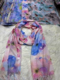 Szaliki damskie (uniwersalny/12szt)