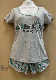 Piżama damska (S-2XL/10kpt)