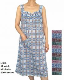 Koszula nocna damska (L-5XL/12szt)