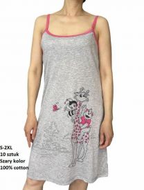 Koszula nocna damska (S-2XL/10szt)