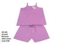 Piżama damska (4-8XL/10kpt)