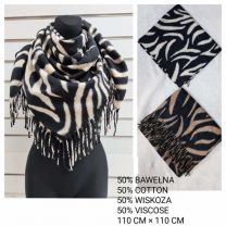 Szaliki damskie (uniwersalny/12szt)