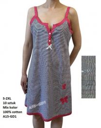 Koszula nocna damska (S-2XL/10szt)