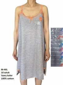 Koszula nocna damska (M-4XL/10szt)