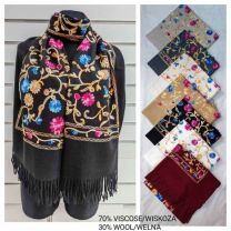 Szaliki damskie (uniwersalny/12szt)