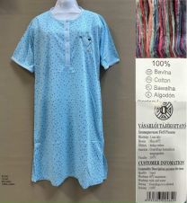 Koszula nocna damska (M-3XL/10szt)
