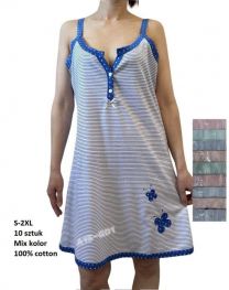 Koszula nocna damska (S-2XL/10szt)