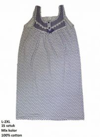 Koszula nocna damska (L-2XL/15szt)