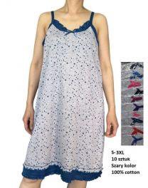 Koszula nocna damska (S-3XL/10szt)
