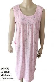 Koszula nocna damska (2XL-4XL/12szt)