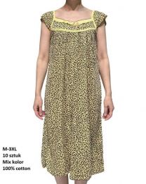 Koszula nocna damska (M-3XL/10szt)