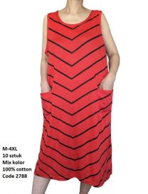 Koszula nocna damska (M-4XL/10szt)