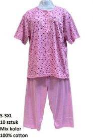 Piżama damska (S-3XL/10kompletów)