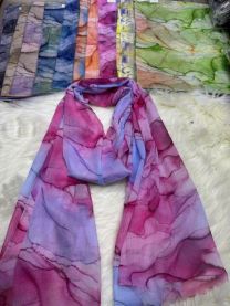 Szaliki damskie (uniwersalny/12szt)