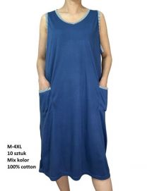 Koszula nocna damska (M-4XL/10szt)