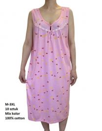 Koszula nocna damska (M-3XL/10szt)