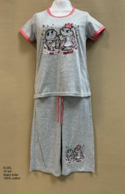 Piżama damska (S-2XL/10kompletów)