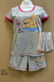 Piżama damska (S-2XL/10kompletów)