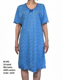 Koszula nocna damska (M-3XL/10szt)