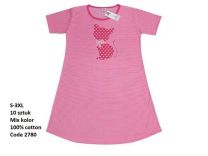 Koszula nocna damska (S-3XL/10szt)