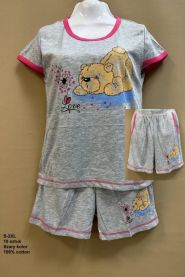 Piżama damska (S-2XL/10kpt)