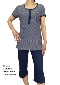 Piżama damska (M-2XL/12kompletów)