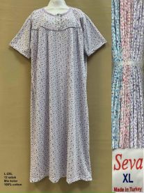 Koszula nocna damska (L-2XL/12szt)