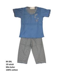 Piżama damska (M-3XL/10kpt)