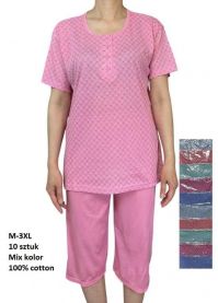 Piżama damska (M-3XL/10kpt)