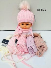 Komplet Czapki Dziecięce (38-40/10kpt)