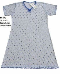Koszula nocna damska (M-3XL/10szt)