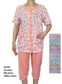 Piżama damska (M-3XL/10kpt)