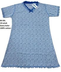Koszula nocna damska (M-3XL/10szt)