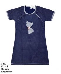 Koszula nocna damska (S-2XL/10szt)