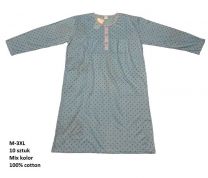 Koszula nocna damska (M-3XL/10szt)