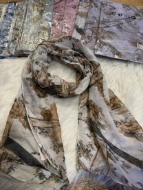 Szaliki damskie (uniwersalny/12szt)